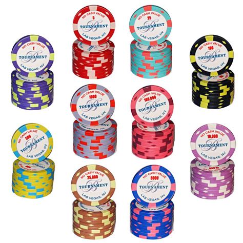 Bellagio utilizadas fichas de poker